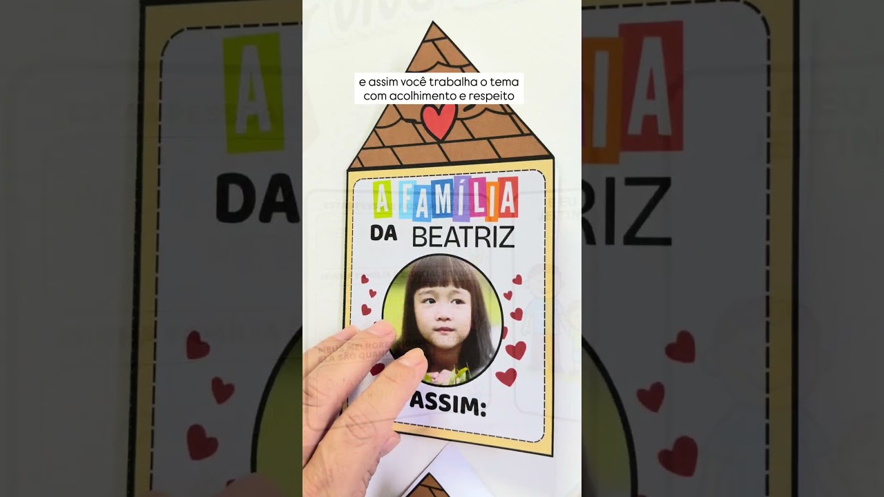 Painel para o Dia da Família na escola