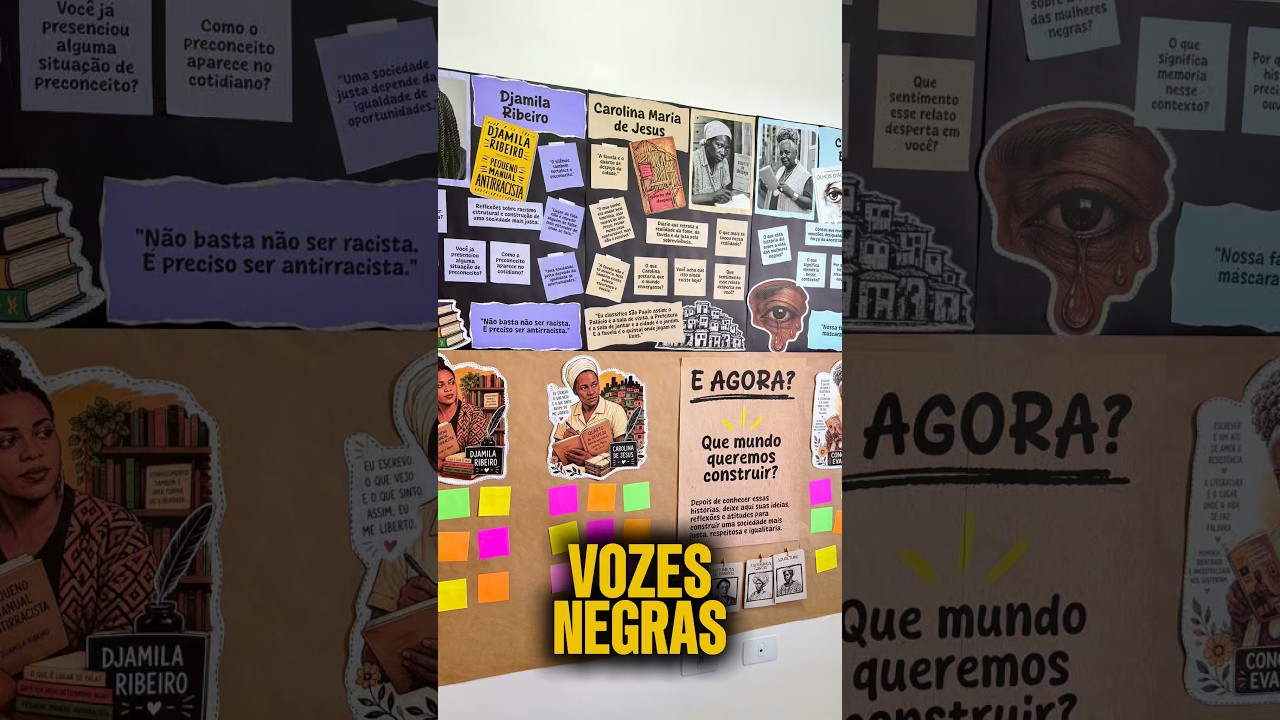 Vozes Negras que transformam - literatura na escola