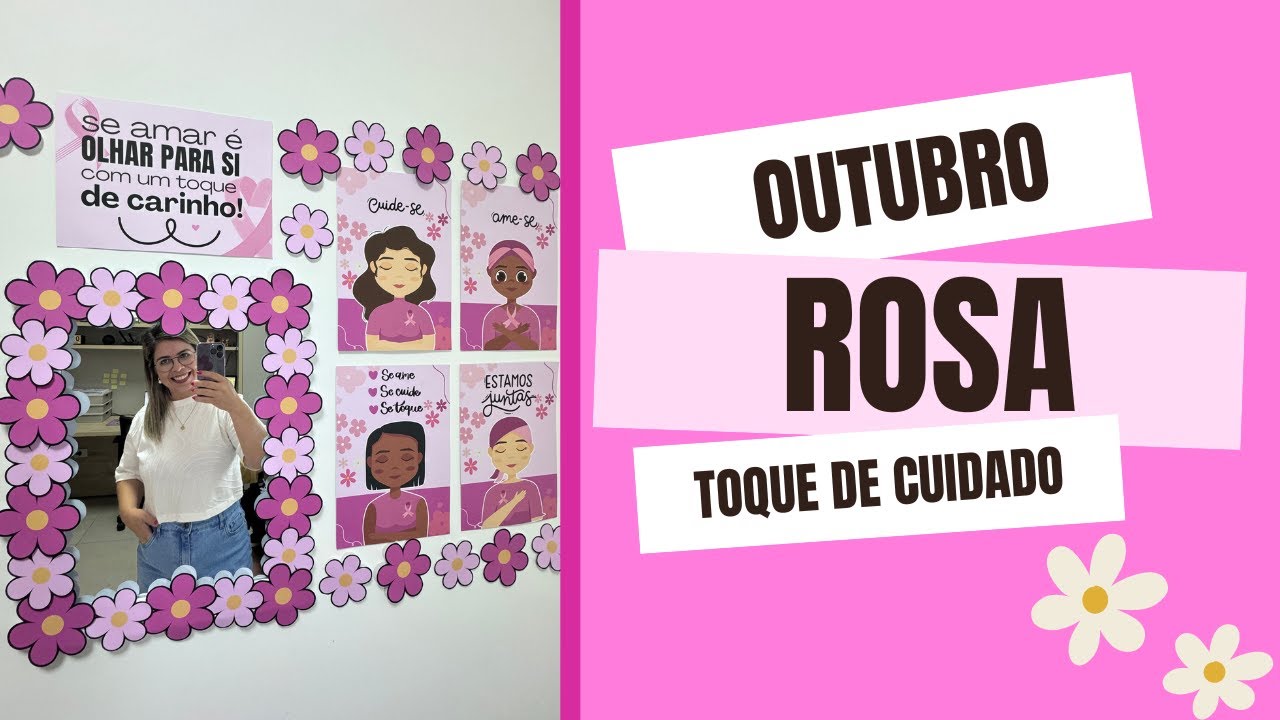 🎗🎗Outubro Rosa – Toque de Cuidado🎗🎗 #outubrorosa