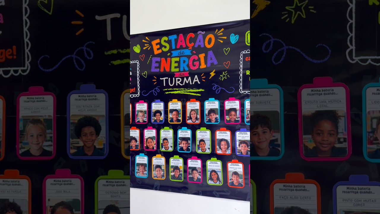 Pôster Volta às aulas - Estação Energia da Turma