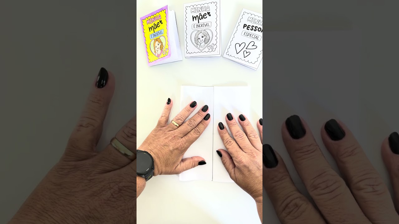 Mini-livro Dia das Mães