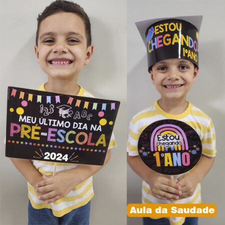 Plaquinha - Aula da Saudade - 2024