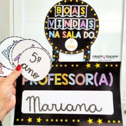 Plaquinha de Porta - Boas-Vindas