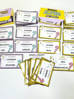 Jogo Eu Tenho - Quem Tem? Sinônimos e Antônimos