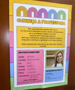 Conheça a Professora