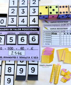 Quadro de Valor Posicional - Unidade de Milhar