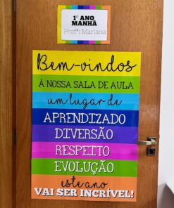 Cartaz - Boas-Vindas