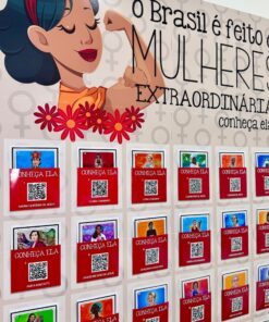 Mulheres Extraordinárias - Cartaz Interativo!