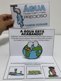 Livro Pop-Up: Água
