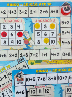 Bingo - Tabuleiro Pirata