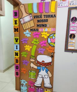 Porta afetiva - Edição Cores