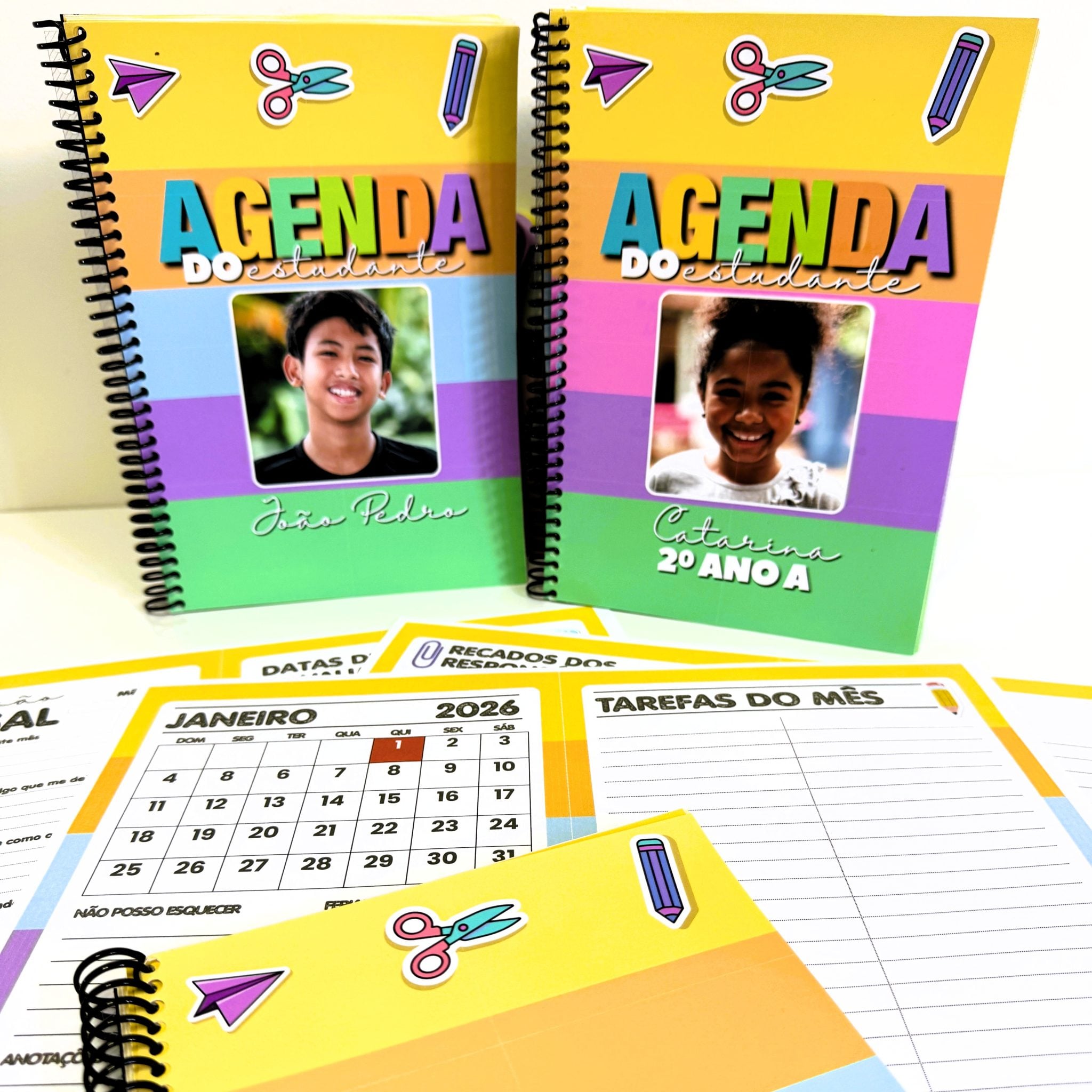 Agenda do Estudante - Coração de Educador