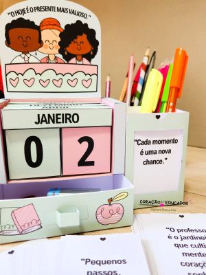 Calendário Permanente Motivacional