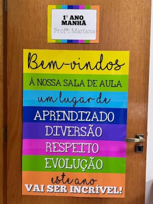 Cartaz - Boas-Vindas