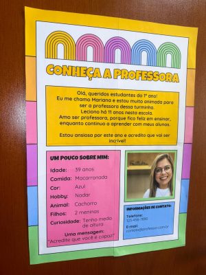 Conheça a Professora