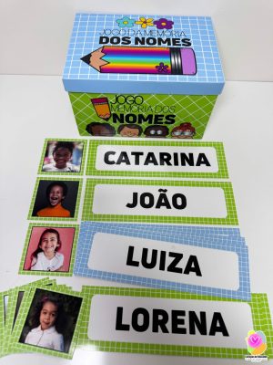 Jogo da Memória dos Nomes