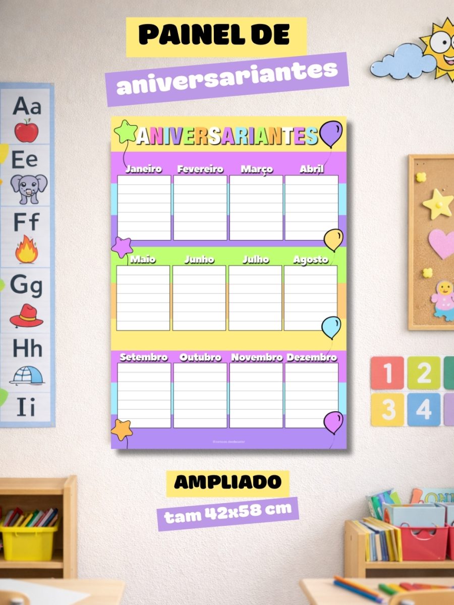 kit sala de aula colore 7 kit sala de aula colore 7