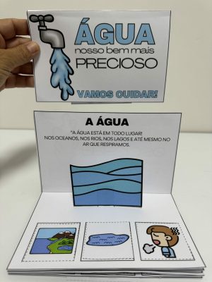 Livro Pop-Up: Água