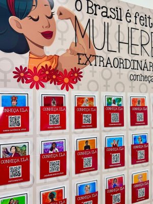 Mulheres Extraordinárias - Cartaz Interativo!