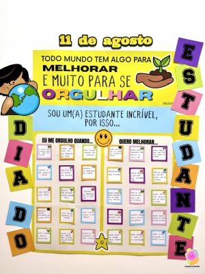 Painel Interativo – Dia do Estudante - - Pedagogia de Ideias Painel Interativo – Dia do Estudante