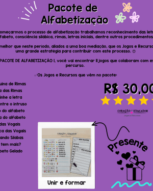 FEED POST PACOTE DE ALFABETIZAÇÃO (1) FEED POST PACOTE DE ALFABETIZAÇÃO (1)
