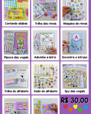 POST PACOTE DE ALFABETIZAÇÃO