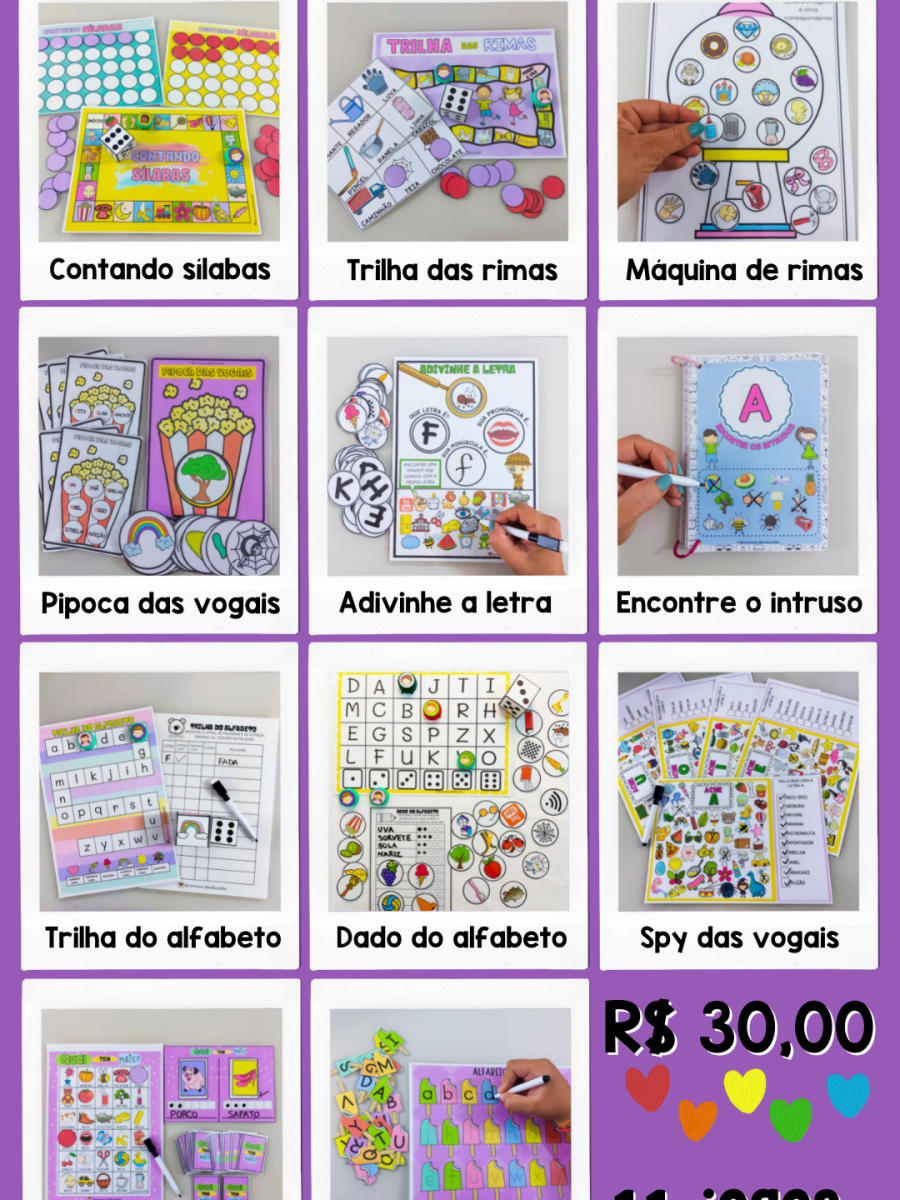 POST PACOTE DE ALFABETIZAÇÃO