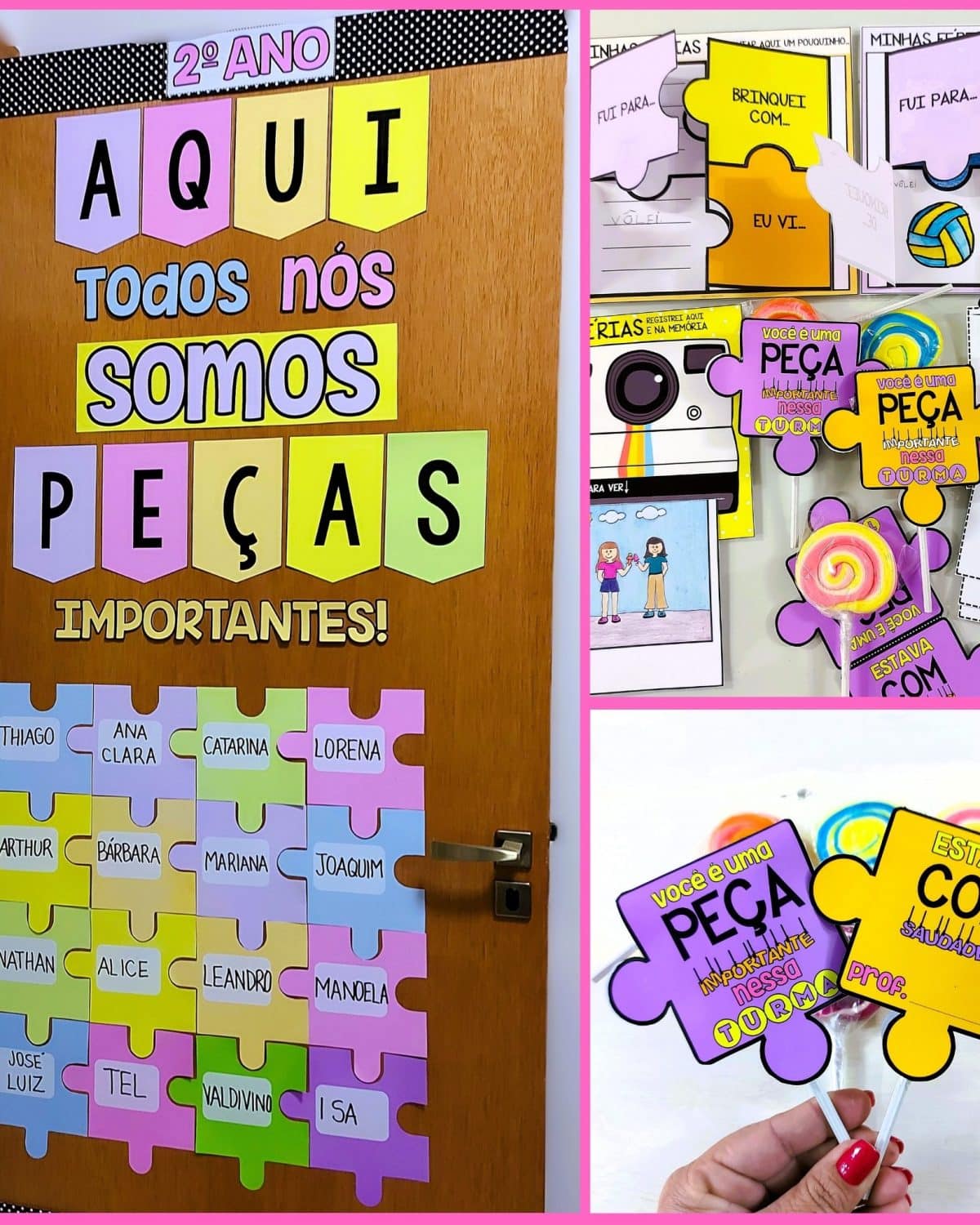Painel Inclusão - Coração de Educador