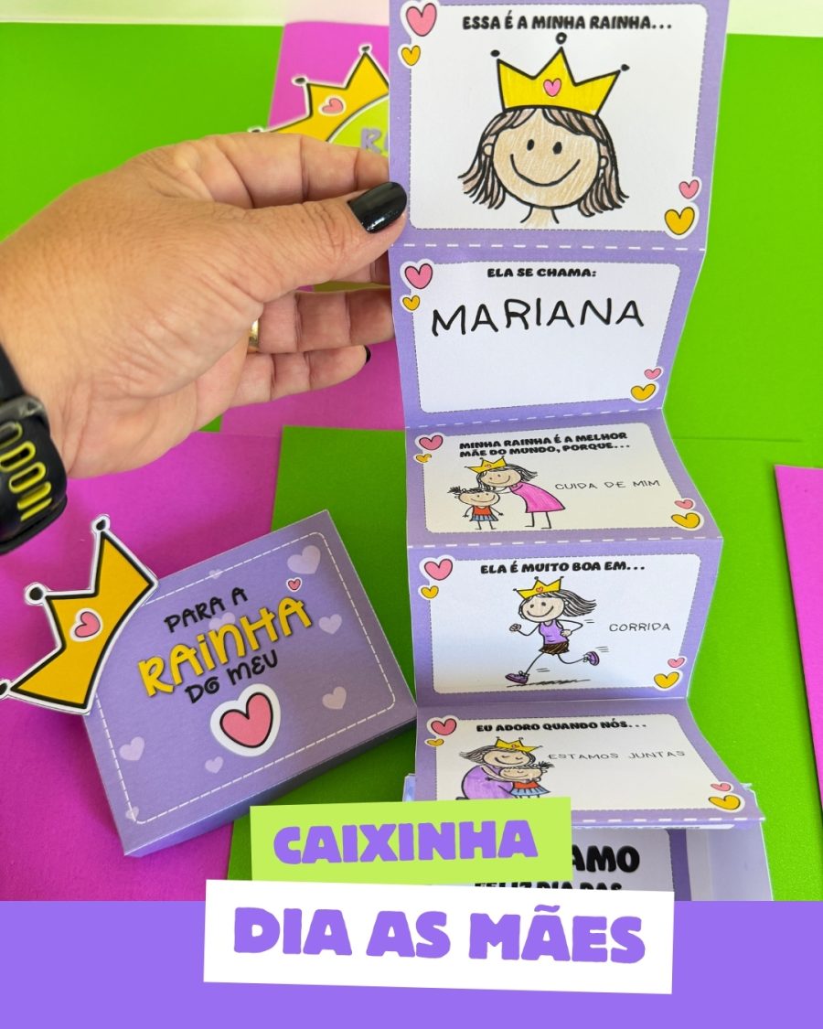 POST CAIXINHA DIA DAS MÃES